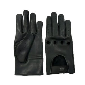 Slim Fit Leather Gloves for Men Real Leather