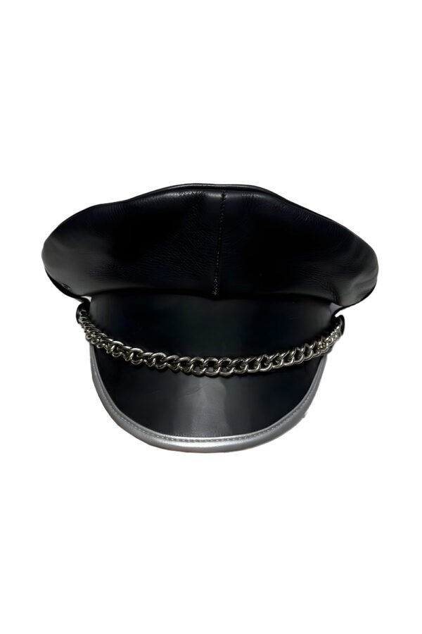Leather Peaked Caps for Men Real Leather