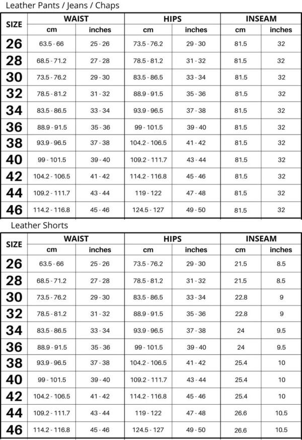 Bootcut Fit Cargo Style Leather Pants for Men Real Leather - Image 4